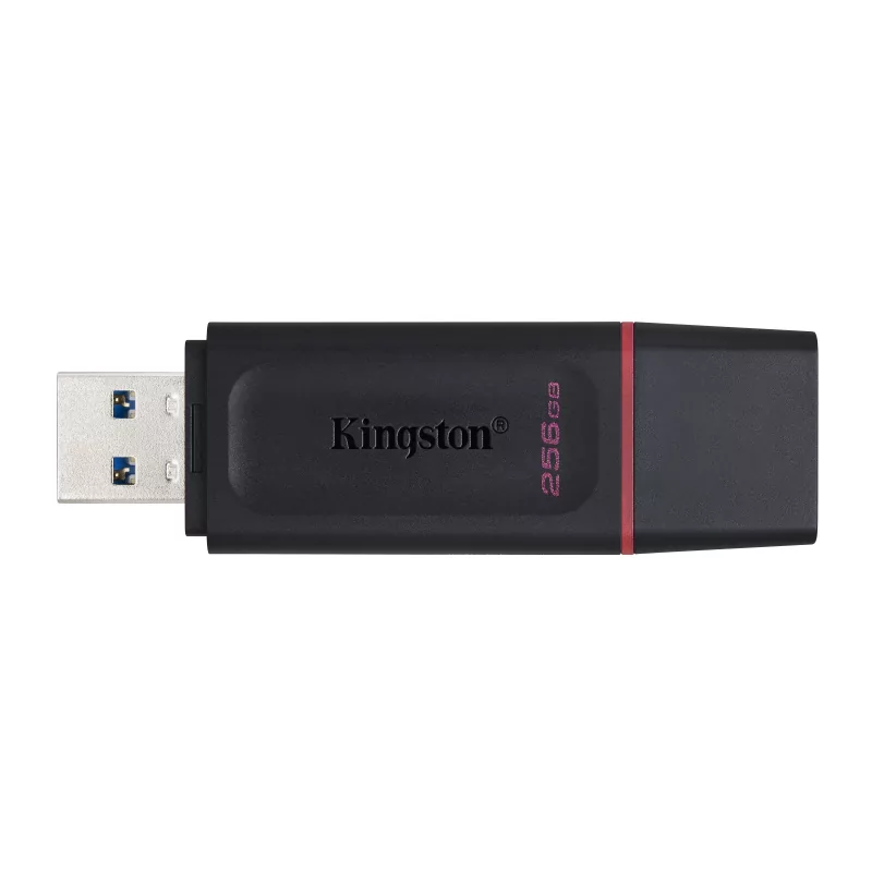Kontrolsat - Pendrive Kingston DataTraveler Exodia - 256GB - USB 3.2 - Preto e Vermelho - DTX/256GB