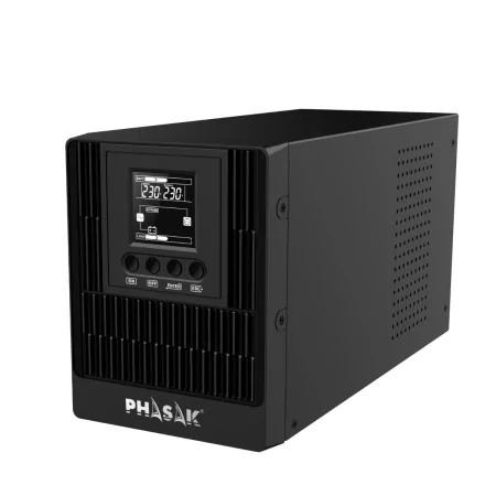 Kontrolsat - Phasak LCD On-Line - 1000VA - UPS Tower - PH 9210 Kontrolsat - Phasak LCD On-Line - 1000VA - UPS Tower - PH 9210