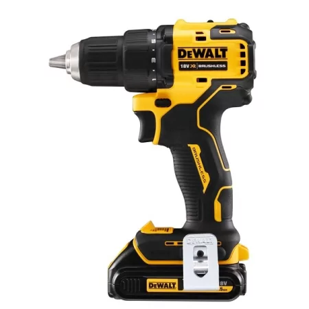 Kontrolsat - Berbequim Aparafusador sem Escovas Dewalt XR - 18V - 13mm - 2 Baterias Li-Ion 2,0 Ah - DCD708D2T-QW Kontrolsat - Berbequim Aparafusador sem Escovas Dewalt XR - 18V - 13mm - 2 Baterias Li-Ion 2,0 Ah - DCD708D2T-QW
