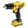 Kontrolsat - Dewalt XR Drill Driver - 10.8V - 10mm - 2 Batteries - Case Included - DCD710D2-QW
