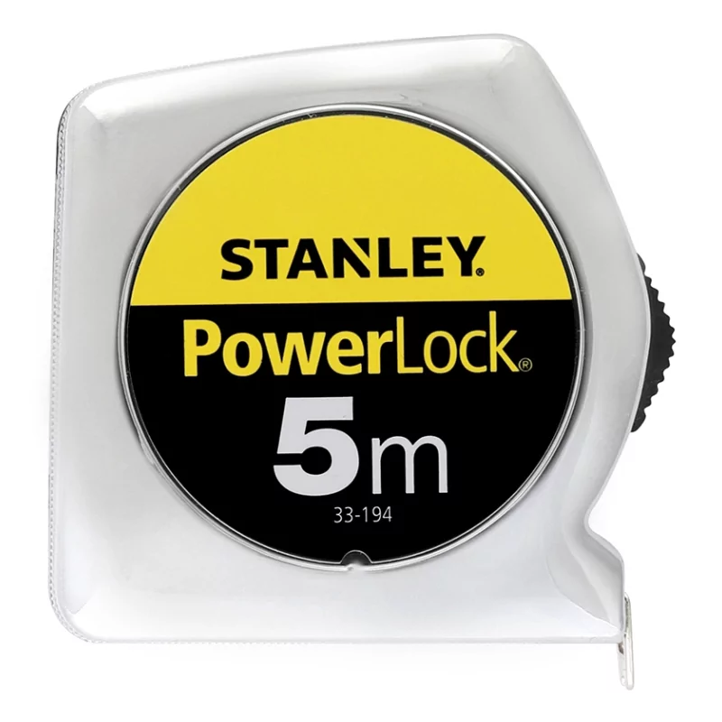 Kontrolsat - Fita Métrica Stanley Powerlock Classic - 5 m x 19 mm - 0-33-194