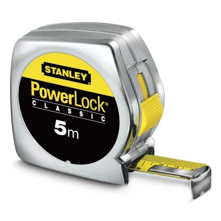 Kontrolsat - Fita Métrica Stanley Powerlock Classic - 5 m x 19 mm - 0-33-194 Kontrolsat - Fita Métrica Stanley Powerlock Classic - 5 m x 19 mm - 0-33-194