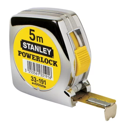Kontrolsat - Fita Métrica Stanley Powerlock Classic - 5 m x 19 mm - 0-33-194 Kontrolsat - Fita Métrica Stanley Powerlock Classic - 5 m x 19 mm - 0-33-194