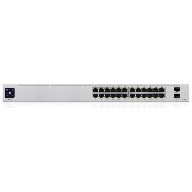 Kontrolsat - Ubiquiti Unifi Switch USW-24-POE, Layer 2, 16 802.3at Poe - USW-24-POE Kontrolsat - Ubiquiti Unifi Switch USW-24-POE, Layer 2, 16 802.3at Poe - USW-24-POE