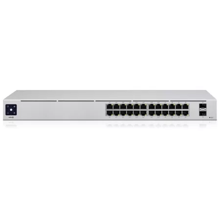 Kontrolsat - Ubiquiti Unifi Switch USW-24-POE, Layer 2, 16 802.3at Poe - USW-24-POE Kontrolsat - Ubiquiti Unifi Switch USW-24-POE, Layer 2, 16 802.3at Poe - USW-24-POE