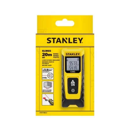 Kontrolsat - Medidor Laser Stanley - 20 m - SLM65 - STHT77065-0 Kontrolsat - Medidor Laser Stanley - 20 m - SLM65 - STHT77065-0