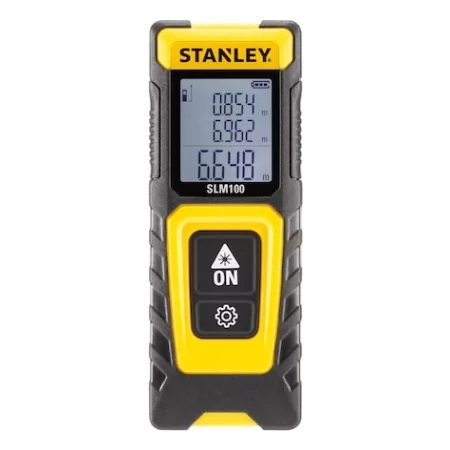 Kontrolsat - Medidor Laser Stanley - 30m - SLM100 - STHT77100-0 Kontrolsat - Medidor Laser Stanley - 30m - SLM100 - STHT77100-0