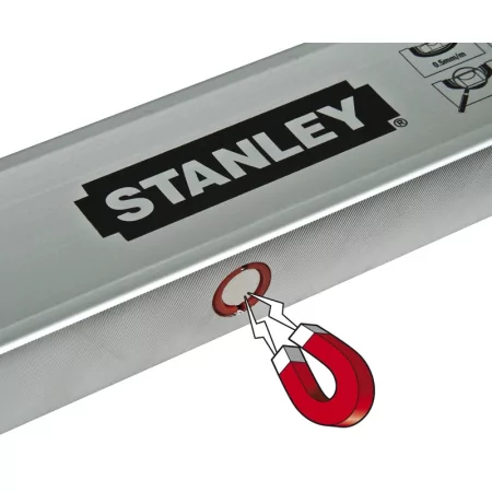 Kontrolsat - Nível Tubular Stanley Classic - 80 cm - Magnético - STHT1-43112 Kontrolsat - Nível Tubular Stanley Classic - 80 cm - Magnético - STHT1-43112