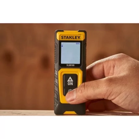 Kontrolsat - Medidor Laser Stanley - 30m - SLM100 - STHT77100-0 Kontrolsat - Medidor Laser Stanley - 30m - SLM100 - STHT77100-0