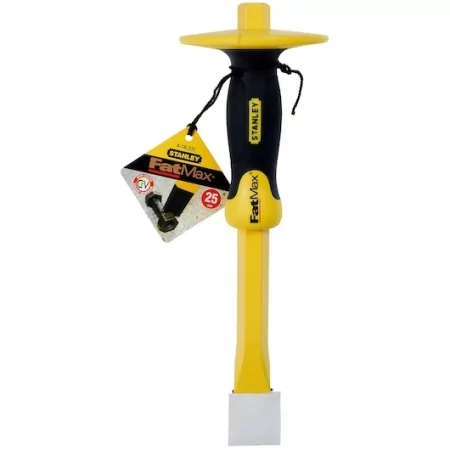 Kontrolsat - Cinzel de Pedreiro Stanley Fatmax® c/ Protetor - 25 x 300 mm - 4-18-332 Kontrolsat - Cinzel de Pedreiro Stanley Fatmax® c/ Protetor - 25 x 300 mm - 4-18-332