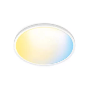 Kontrolsat - Luminária WiZ Philips - LED - 14 W - 1300 LM - ø 242 mm - Moldura Branca