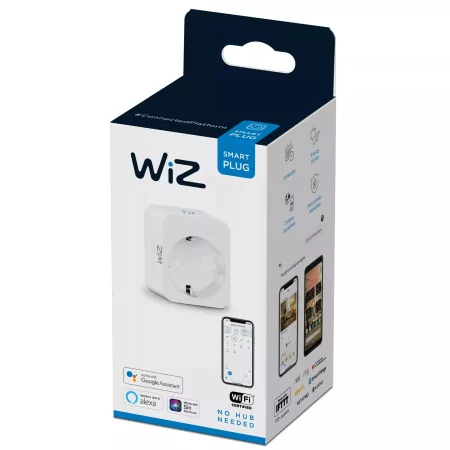 Kontrolsat - Philips WiZ Smart Plug - Wi-Fi Kontrolsat - Philips WiZ Smart Plug - Wi-Fi