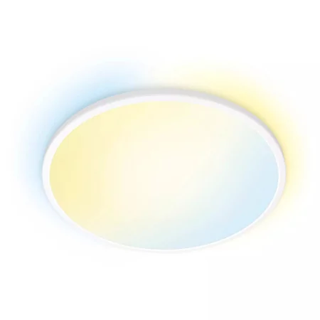 Kontrolsat - Luminária WiZ Philips - LED - 16 W - 1500 LM - ø 292 mm - Moldura Branca Kontrolsat - Luminária WiZ Philips - LED - 16 W - 1500 LM - ø 292 mm - Moldura Branca