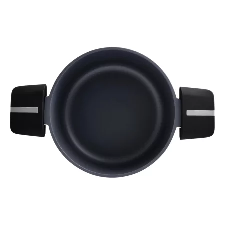 Kontrolsat - Caçarola San Ignacio Bistro - 20 x 10 cm - Alumínio Fundido - c/ Tampa - Cinza - SG6425