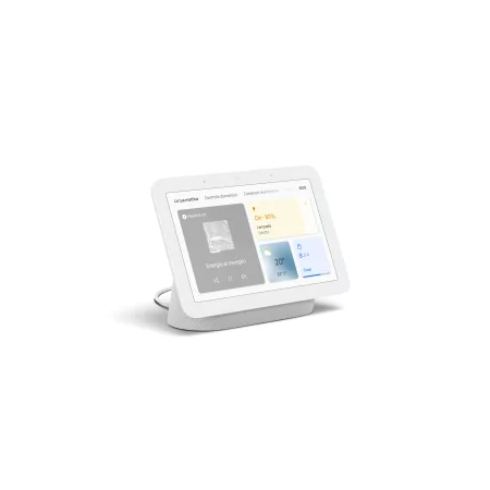 Kontrolsat - Smart Speaker Google Nest Hub - 2.ª Geração - Branco Kontrolsat - Smart Speaker Google Nest Hub - 2.ª Geração - Branco