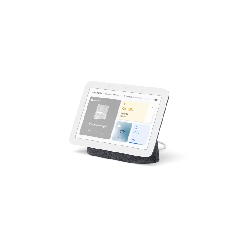 Kontrolsat - Smart Speaker Google Nest Hub - 2.ª Geração - Cinza Carvão
