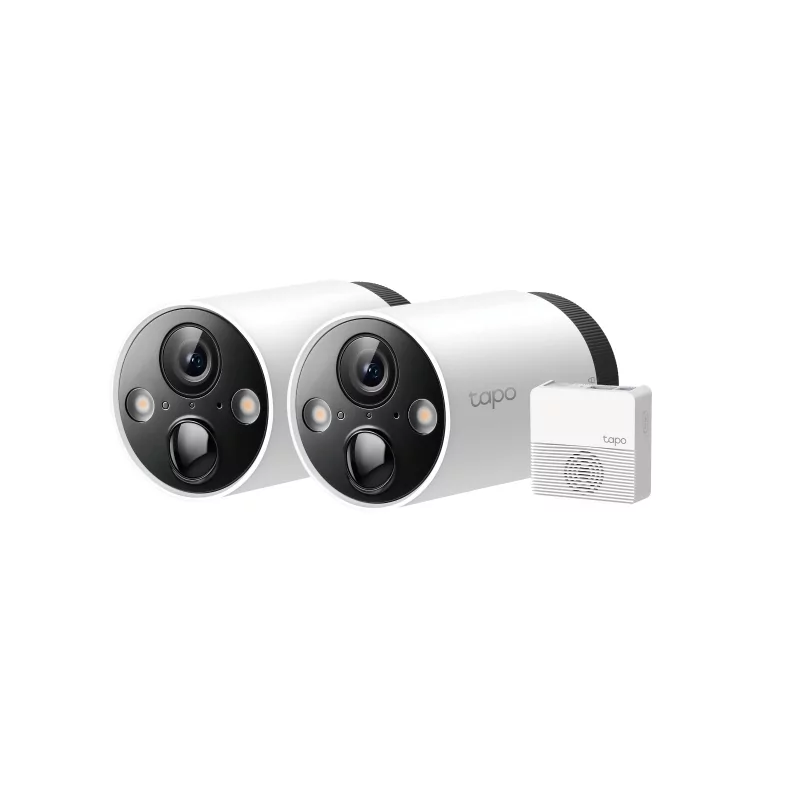 Kontrolsat - Kit 2 TP-Link Security Cameras - Tapo C420S2 - People Detection - 2K Kontrolsat - Kit 2 TP-Link Security Cameras - Tapo C420S2 - People Detection - 2K