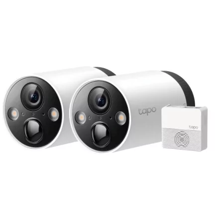 Kontrolsat - Kit 2 TP-Link Security Cameras - Tapo C420S2 - People Detection - 2K Kontrolsat - Kit 2 TP-Link Security Cameras - Tapo C420S2 - People Detection - 2K