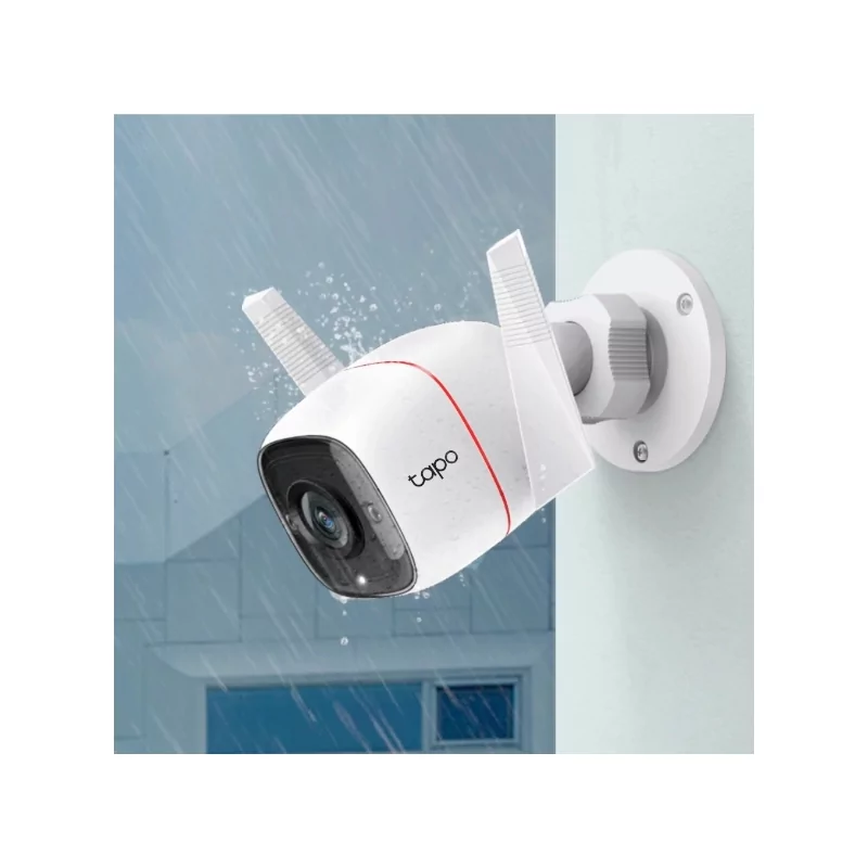Kontrolsat - TP-Link Tapo TC65 Security Camera - 3 MP - Wi-Fi - Outdoor IP66