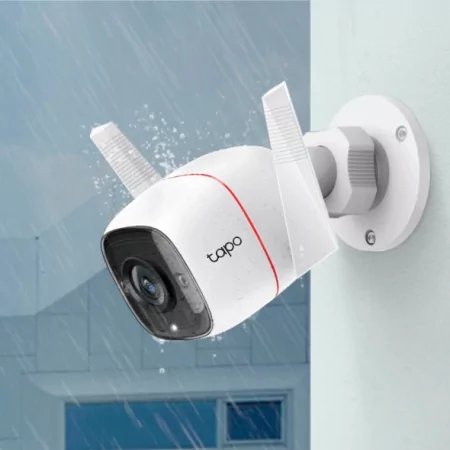 Kontrolsat - TP-Link Tapo TC65 Security Camera - 3 MP - Wi-Fi - Outdoor IP66