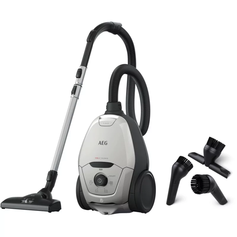 Kontrolsat - Aspirador com Saco AEG - 600 W - 57 dB - VX82-1-2MG Kontrolsat - Aspirador com Saco AEG - 600 W - 57 dB - VX82-1-2MG