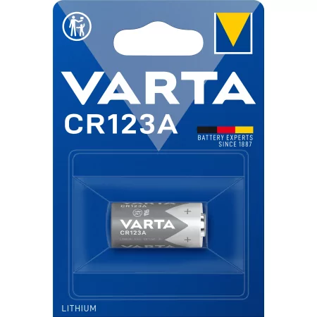 Kontrolsat - Varta Lithium Battery CR123A 3V - Blister/1pc Kontrolsat - Varta Lithium Battery CR123A 3V - Blister/1pc