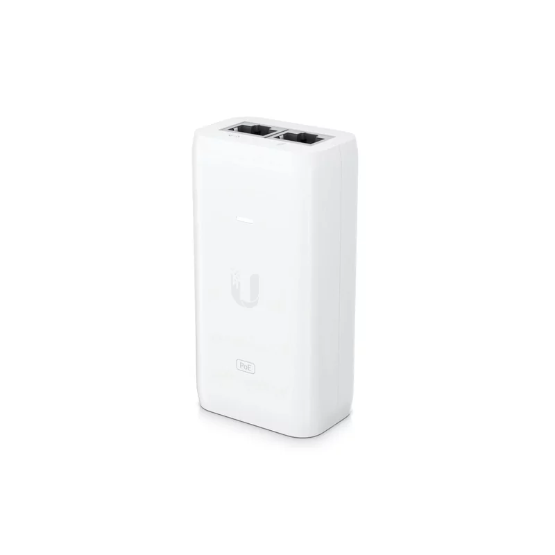 Kontrolsat - Injetor PoE Ubiquiti - 48VDC - 15W - 802.3af - Branco - U-POE-AF Kontrolsat - Injetor PoE Ubiquiti - 48VDC - 15W - 802.3af - Branco - U-POE-AF
