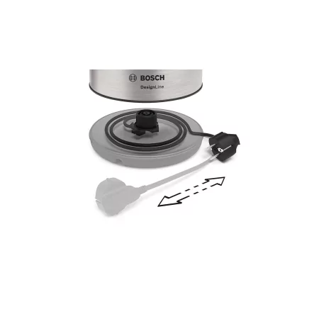 Kontrolsat - Bosch DesignLine Pitcher - 1.7 L - Stainless Steel - TWK-3-P-420