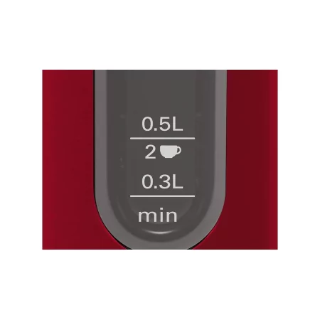 Kontrolsat - Jarro Bosch DesignLine - 1,7 L - Vermelho - TWK-4-P-434