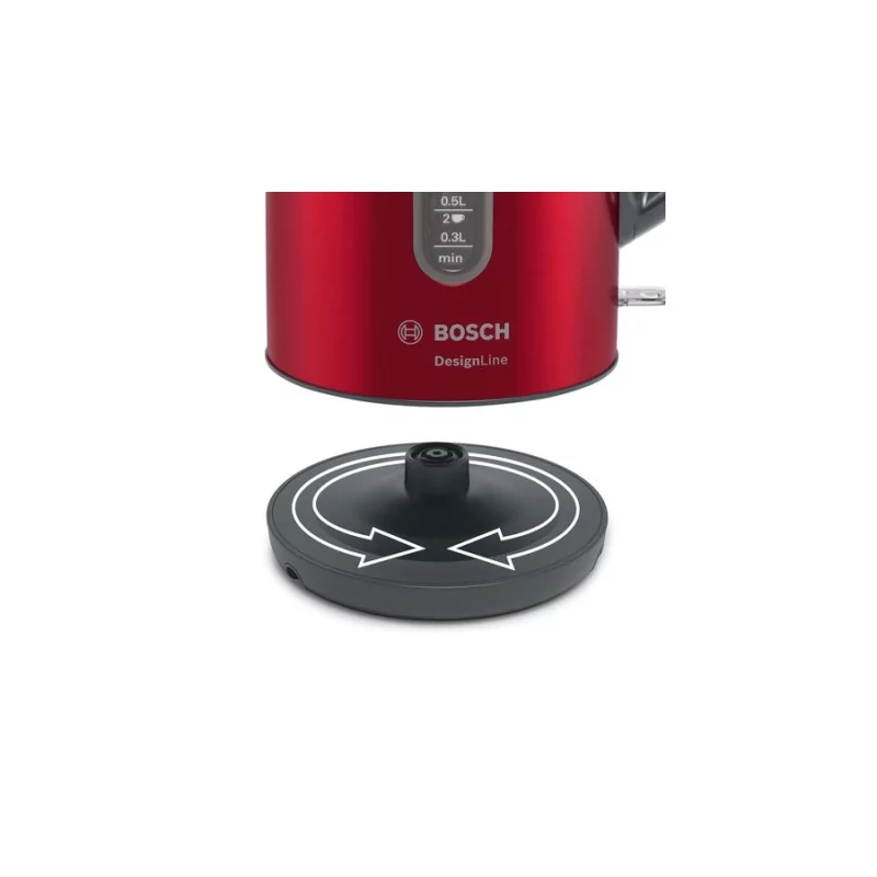 Kontrolsat - Bosch DesignLine Jug - 1.7 L - Red - TWK-4-P-434