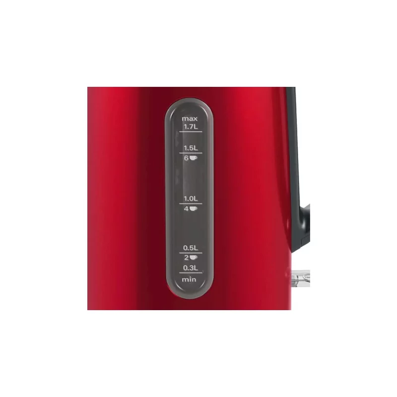 Kontrolsat - Bosch DesignLine Jug - 1.7 L - Red - TWK-4-P-434