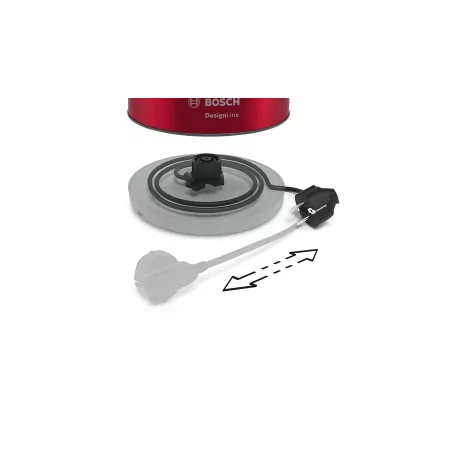 Kontrolsat - Jarro Bosch DesignLine - 1,7 L - Vermelho - TWK-4-P-434