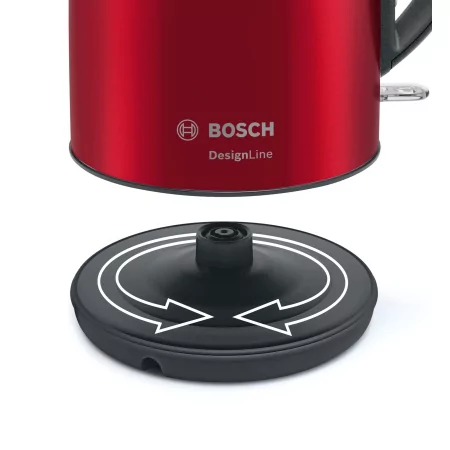 Kontrolsat - Bosch DesignLine Jug - 1.7 L - Red - TWK-3-P-424