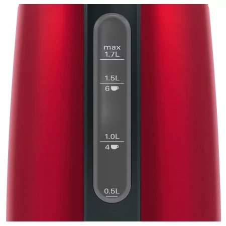 Kontrolsat - Bosch DesignLine Jug - 1.7 L - Red - TWK-3-P-424