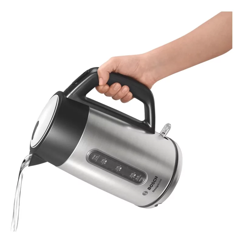 Kontrolsat - Bosch DesignLine jug - 1.7 L - Stainless steel - TWK-4-P-440