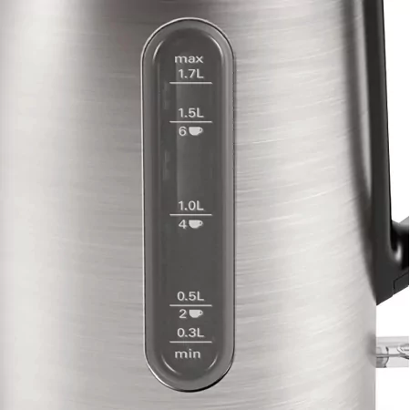 Kontrolsat - Bosch DesignLine jug - 1.7 L - Stainless steel - TWK-4-P-440 Kontrolsat - Bosch DesignLine jug - 1.7 L - Stainless steel - TWK-4-P-440