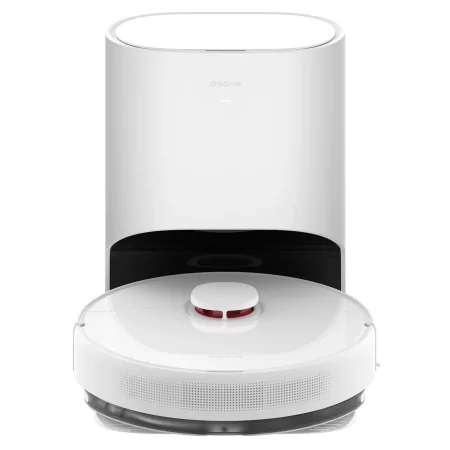 Kontrolsat - Dreame D10 Plus Robot Vacuum Cleaner - 4000 Pa - 5200 mAh - White - w/ Charging and Collection Base - RLS3D Kontrolsat - Dreame D10 Plus Robot Vacuum Cleaner - 4000 Pa - 5200 mAh - White - w/ Charging and Collection Base - RLS3D