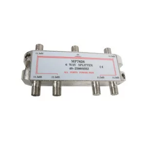 Splitter- 6-way -5-2500MHz-...