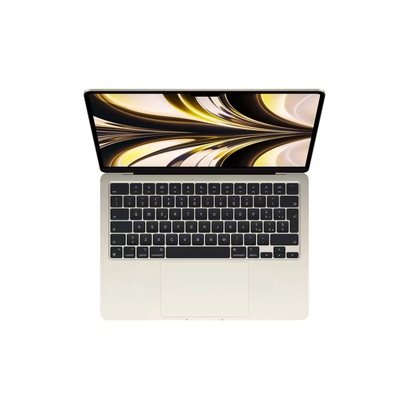 Kontrolsat - Apple MacBook Air 13" Chip M2 - 8-Core CPU - 10-Core GPU - 8GB/512GB - Starlight - MLY23PO/A