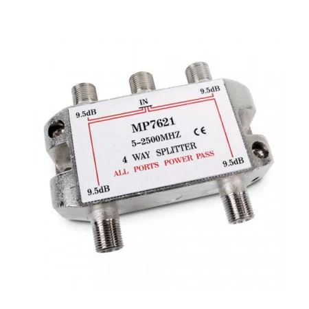 4-way splitter - 4 - 2400MHz - 9.5dB - AXIL