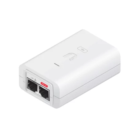 Kontrolsat - Ubiquiti PoE Injector - 48 V - 24 W - White - POE-48-24W-WH