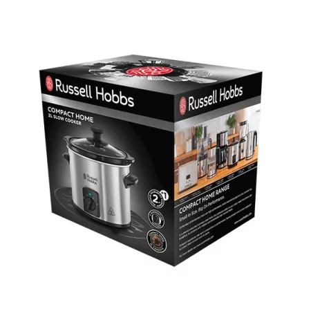 Kontrolsat - Panela de Cozedura Lenta Compact - Russell Hobbs Kontrolsat - Panela de Cozedura Lenta Compact - Russell Hobbs