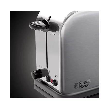 Kontrolsat - Adventure 2-Slice Toaster - Russell Hobbs - Stainless Steel Kontrolsat - Adventure 2-Slice Toaster - Russell Hobbs - Stainless Steel
