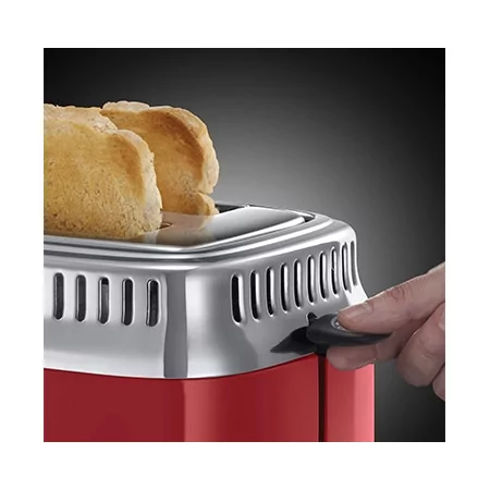 Kontrolsat - Torradeira 2 Fatias Retro Ribbon Red - Russell Hobbs Kontrolsat - Torradeira 2 Fatias Retro Ribbon Red - Russell Hobbs