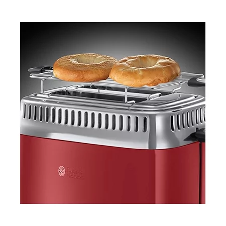 Kontrolsat - Torradeira 2 Fatias Retro Ribbon Red - Russell Hobbs Kontrolsat - Torradeira 2 Fatias Retro Ribbon Red - Russell Hobbs