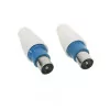 IEC 9.52mm Male Antenna Connector - AXIL (Plastic)
