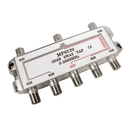 Splitter 6 outputs- 5-2500MHz-20dB- AXIL