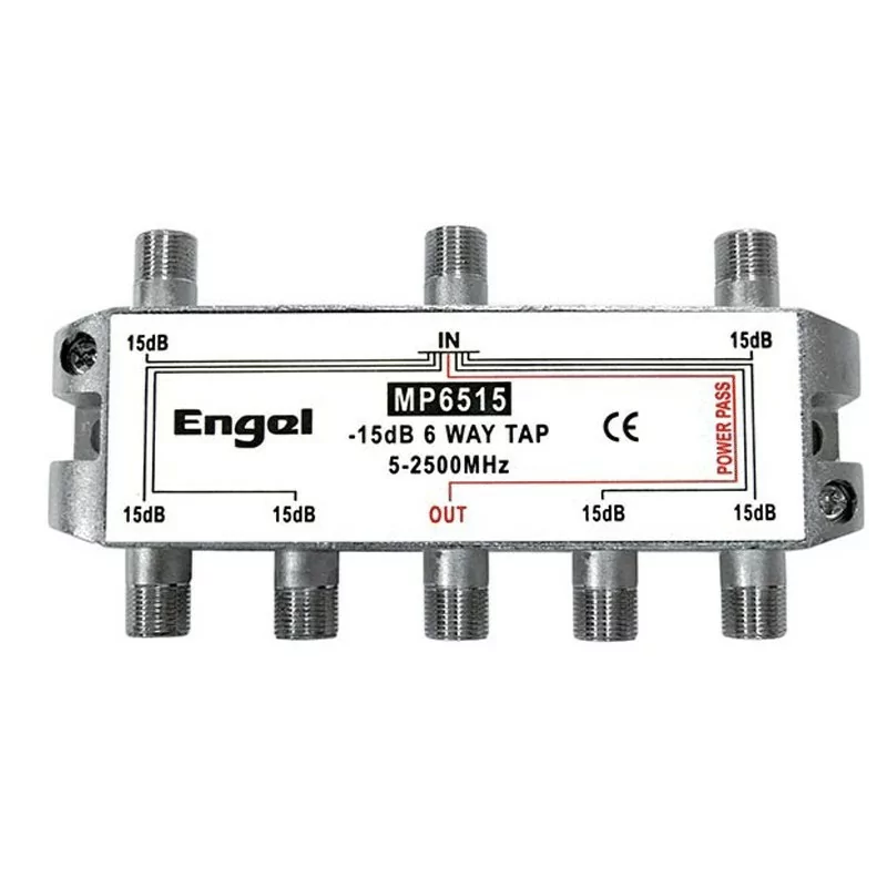 Repartidor 6 saídas- 4-2400MHz-15dB- AXIL|Engel|8413173133628 Repartidor 6 saídas- 4-2400MHz-15dB- AXIL|Engel|8413173133628