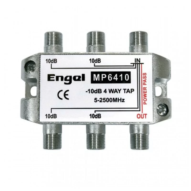 Splitter 4 outputs- 5-2400Mhz-10dB- AXIL
