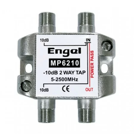Repartidor 2 saídas- 4-2400MHz-10dB- AXIL|Engel|8413173010622